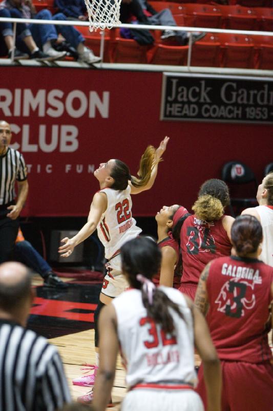 2015-02-15 13:34:08 ** Basketball, Danielle Rodriguez, Tanaeya Boclair, Taryn Wicijowski, Utah Utes, Washington State, Women's Basketball ** 