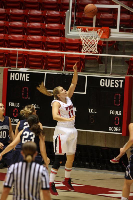 2012-11-01 19:00:30 ** Basketball, Concordia, Damenbasketball, Taryn Wicijowski, Utah Utes ** 
