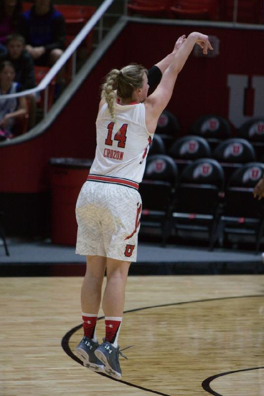 2015-12-19 14:09:30 ** Basketball, Fresno State, Paige Crozon, Utah Utes, Women's Basketball ** 