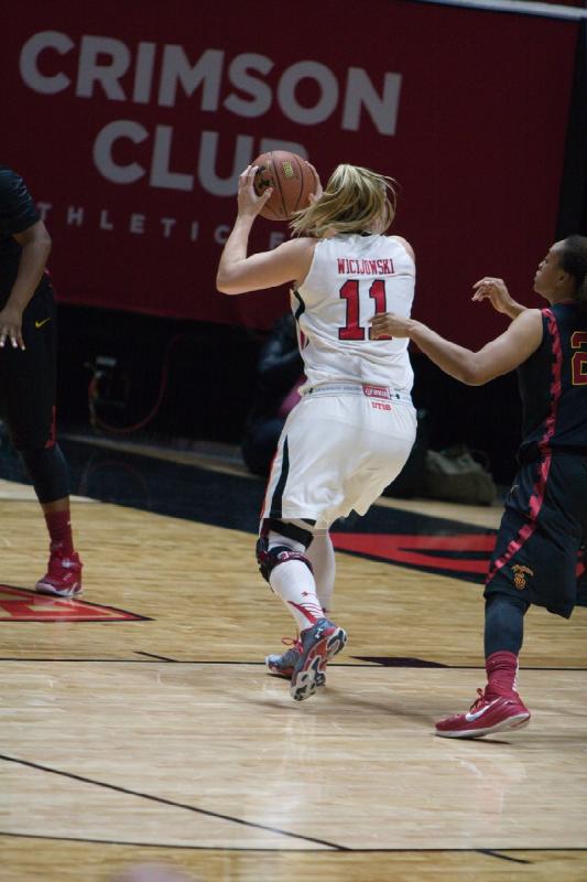 2015-01-11 12:44:22 ** Basketball, Damenbasketball, Taryn Wicijowski, USC, Utah Utes ** 