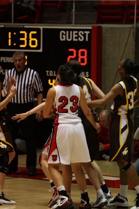 2011-01-15 15:42:43 ** Basketball, Brittany Knighton, Diana Rolniak, Utah Utes, Women's Basketball, Wyoming ** 