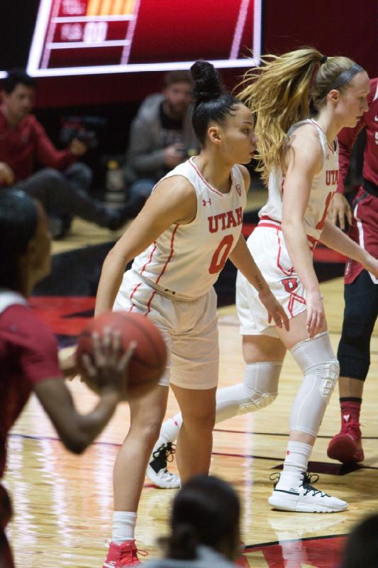 2019-01-27 12:08:54 ** Basketball, Damenbasketball, Dru Gylten, Kiana Moore, Stanford, Utah Utes ** 