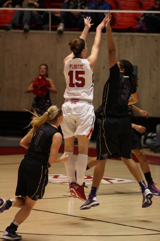 2013-02-22 18:07:12 ** Basketball, Michelle Plouffe, Utah Utes, Washington, Women's Basketball ** 