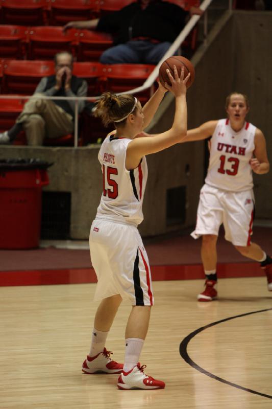 2011-12-06 19:17:48 ** Basketball, Idaho State, Michelle Plouffe, Rachel Messer, Utah Utes, Women's Basketball ** 