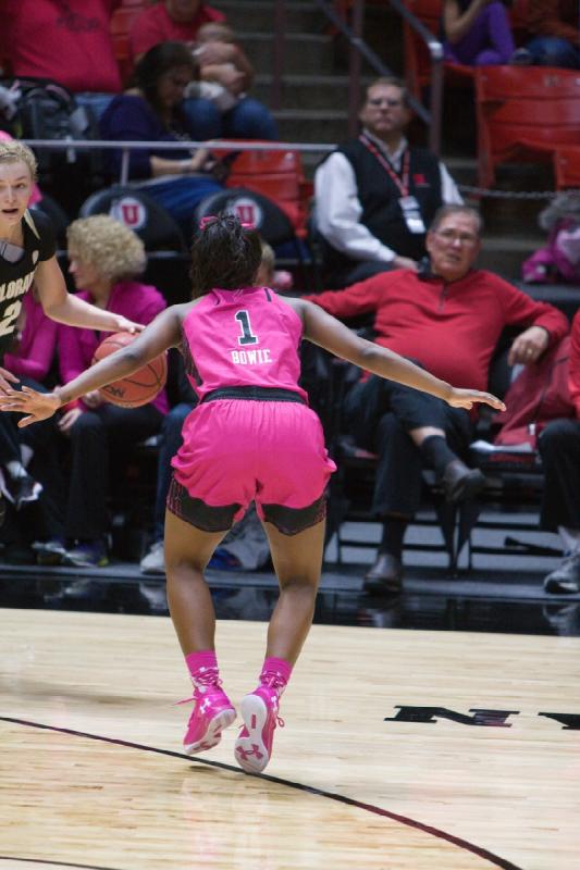 2016-02-04 19:26:52 ** Basketball, Colorado, Gabrielle Bowie, Utah Utes, Women's Basketball ** 