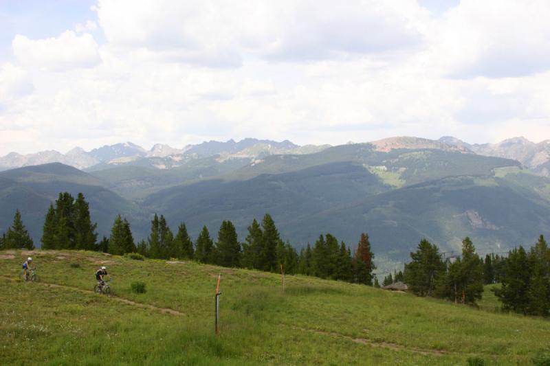 2006-07-23 15:42:32 ** Vail ** Down the mountain on a bike.