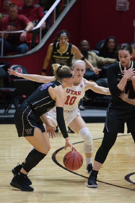 2019-02-22 20:37:26 ** Basketball, Dru Gylten, Utah Utes, Washington, Women's Basketball ** 