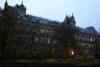 Court house in the dwindling light.