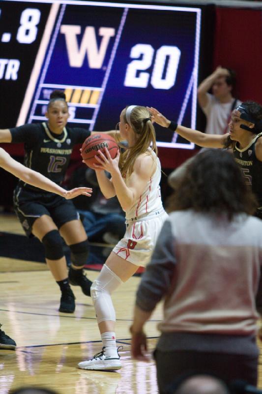 2019-02-22 19:24:33 ** Basketball, Dru Gylten, Utah Utes, Washington, Women's Basketball ** 