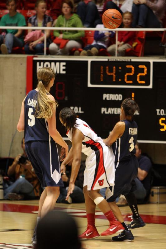 2011-02-12 16:11:44 ** Basketball, BYU, Damenbasketball, Janita Badon, Utah Utes ** 
