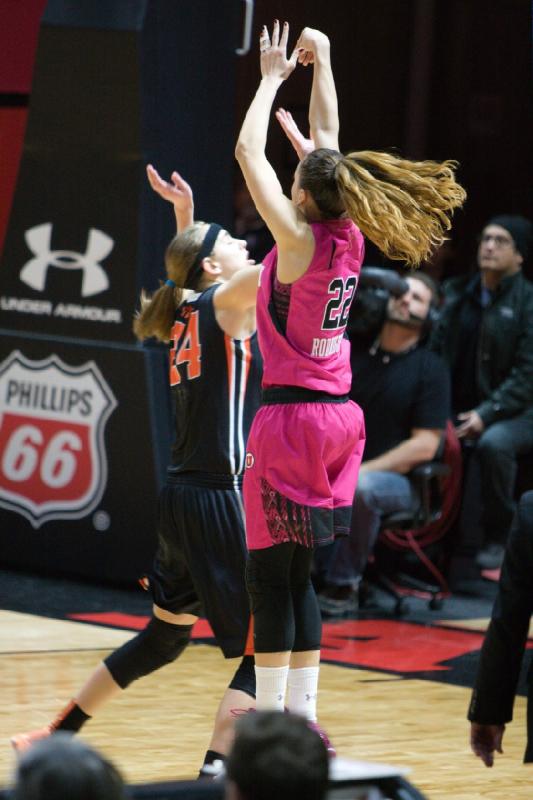 2015-02-22 12:33:46 ** Basketball, Damenbasketball, Danielle Rodriguez, Oregon State, Utah Utes ** 