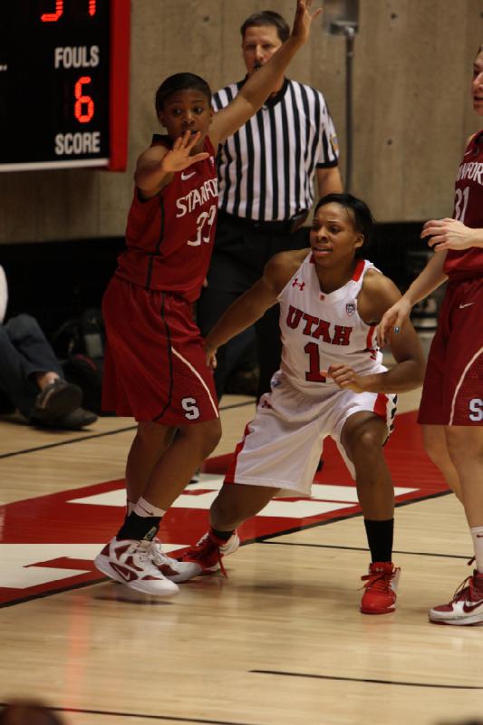 2012-01-12 20:19:19 ** Basketball, Damenbasketball, Janita Badon, Stanford, Utah Utes ** 