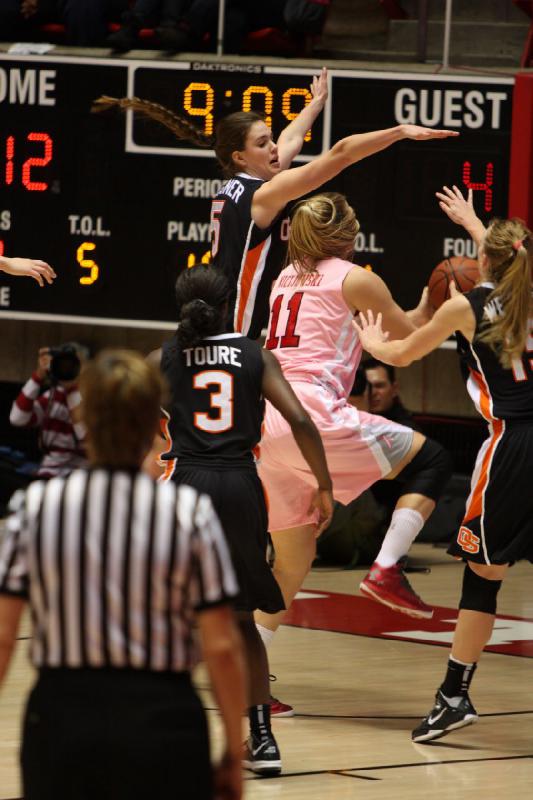 2013-02-10 13:23:18 ** Basketball, Oregon State, Taryn Wicijowski, Utah Utes, Women's Basketball ** 