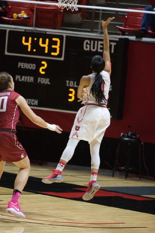 2017-02-05 12:28:39 ** Basketball, Damenbasketball, Kiana Moore, Utah Utes, Washington State ** 