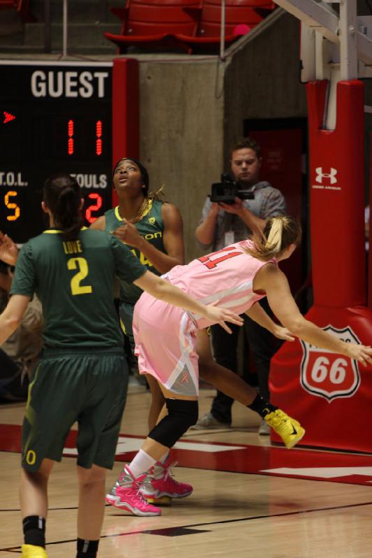 2013-02-08 19:11:39 ** Basketball, Oregon, Taryn Wicijowski, Utah Utes, Women's Basketball ** 