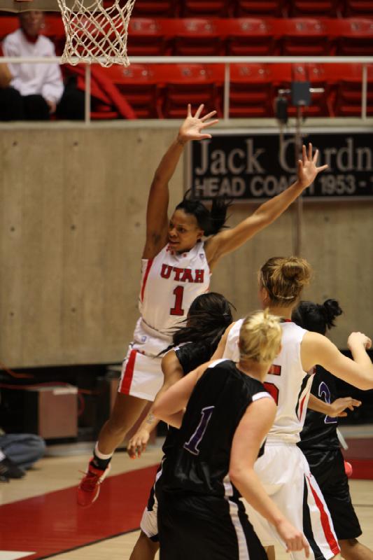 2011-12-01 20:13:45 ** Basketball, Damenbasketball, Janita Badon, Michelle Plouffe, Utah Utes, Weber State ** 