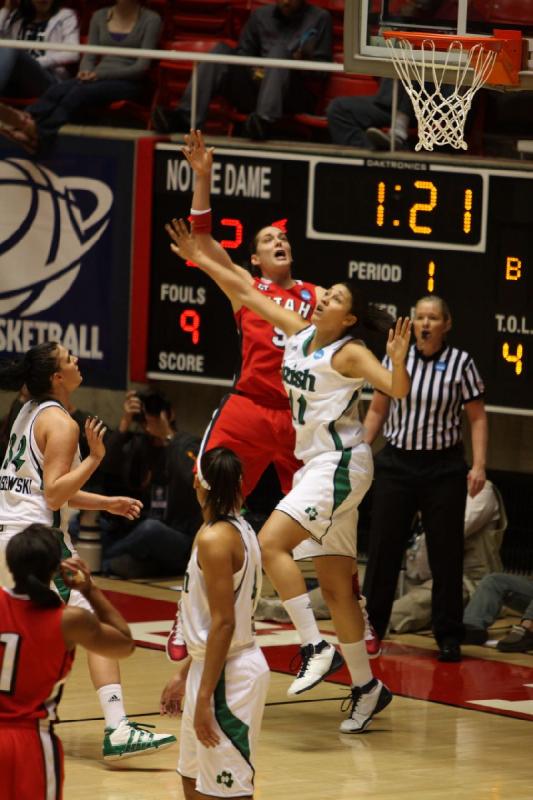 2011-03-19 17:09:07 ** Basketball, Janita Badon, Michelle Harrison, Notre Dame, Utah Utes, Women's Basketball ** 