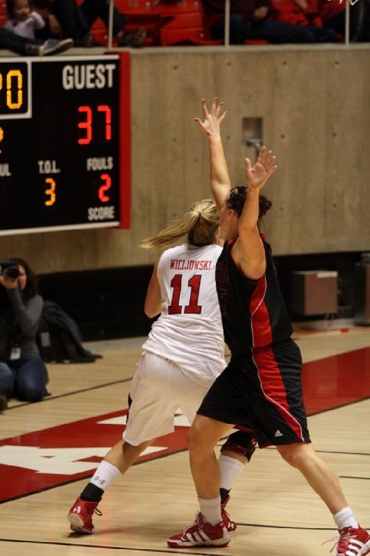2011-11-13 17:01:24 ** Basketball, Southern Utah, Taryn Wicijowski, Utah Utes, Women's Basketball ** 