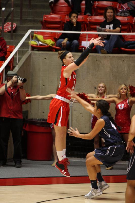 2012-12-08 15:04:26 ** Basketball, BYU, Michelle Plouffe, Utah Utes, Women's Basketball ** 