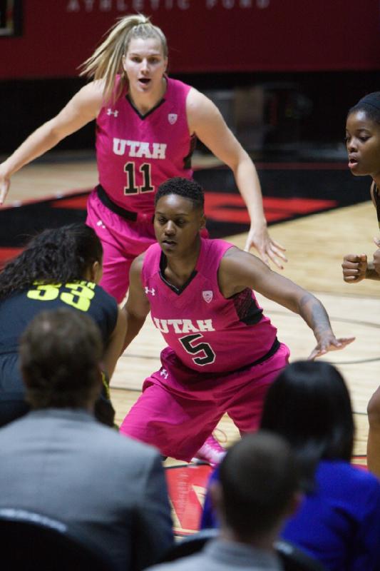 2015-02-20 19:04:22 ** Basketball, Cheyenne Wilson, Oregon, Taryn Wicijowski, Utah Utes, Women's Basketball ** 
