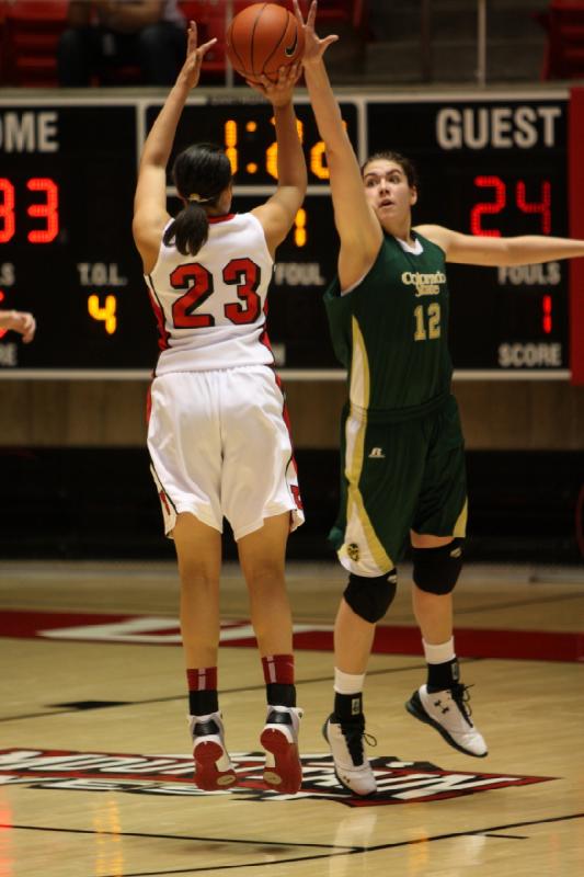 2011-03-02 19:39:22 ** Basketball, Brittany Knighton, Colorado State Rams, Utah Utes, Women's Basketball ** 