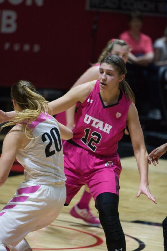 2017-02-17 18:39:19 ** Basketball, Damenbasketball, Emily Potter, Oregon, Paige Crozon, Utah Utes ** 