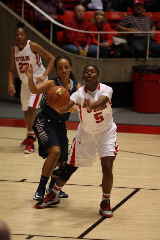 2012-11-27 20:37:40 ** Ariel Reynolds, Basketball, Cheyenne Wilson, Utah State, Utah Utes, Women's Basketball ** 