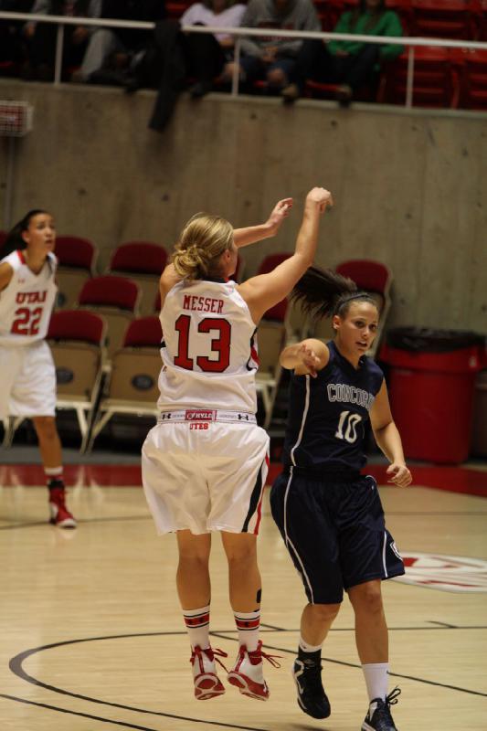 2012-11-01 19:05:11 ** Basketball, Concordia, Damenbasketball, Danielle Rodriguez, Rachel Messer, Utah Utes ** 