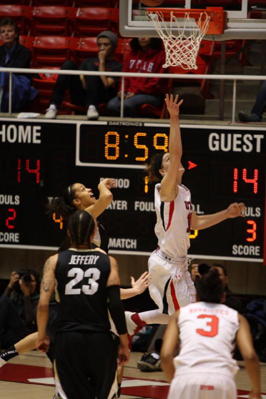2013-01-13 15:26:05 ** Basketball, Colorado, Damenbasketball, Iwalani Rodrigues, Michelle Plouffe, Utah Utes ** 