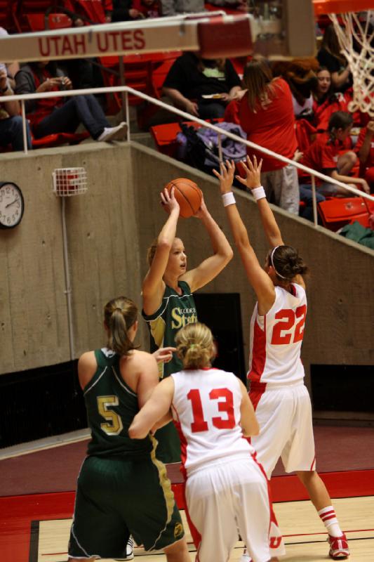 2010-03-06 15:07:38 ** Basketball, Colorado State Rams, Halie Sawyer, Rachel Messer, Utah Utes, Women's Basketball ** 