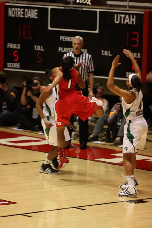 2011-03-19 16:49:07 ** Basketball, Janita Badon, Notre Dame, Utah Utes, Women's Basketball ** 
