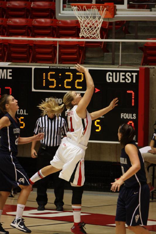 2012-11-01 19:06:41 ** Basketball, Concordia, Taryn Wicijowski, Utah Utes, Women's Basketball ** 