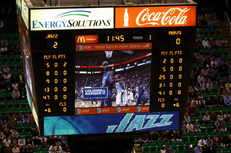 2008-03-03 19:11:14 ** Basketball, Utah Jazz ** Within the first 15 seconds, Utah had already scored the first two points of the game.