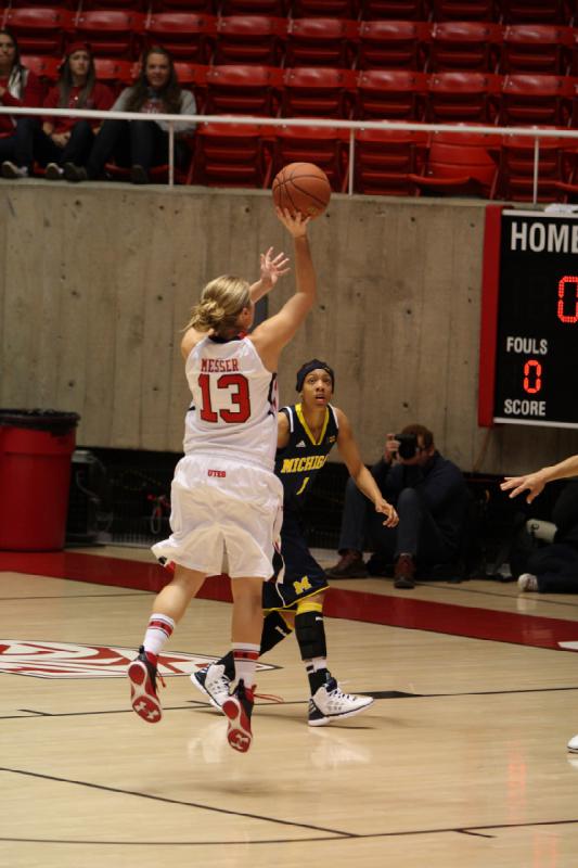 2012-11-16 16:31:01 ** Basketball, Damenbasketball, Michigan, Rachel Messer, Utah Utes ** 