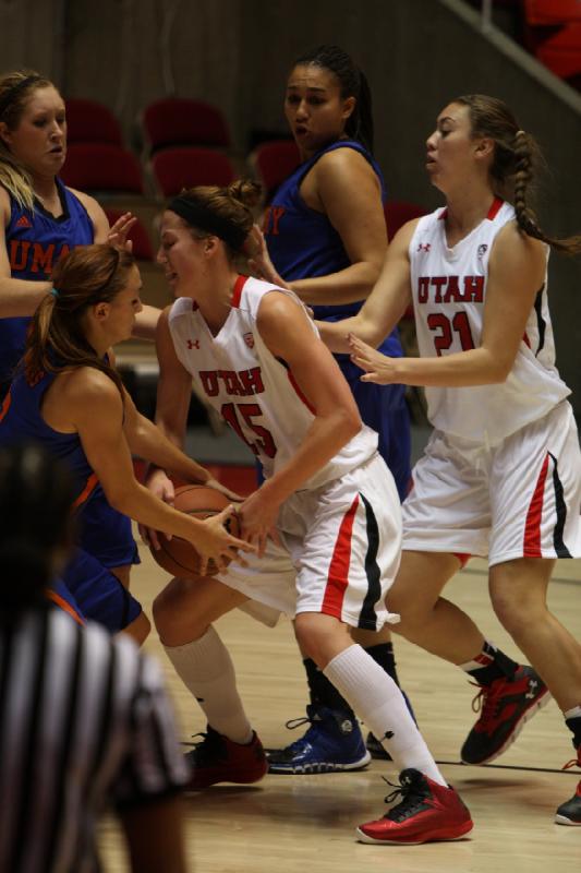 2013-11-01 18:15:51 ** Basketball, Michelle Plouffe, University of Mary, Utah Utes, Wendy Anae, Women's Basketball ** 