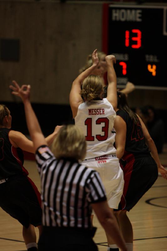 2011-11-13 16:19:09 ** Basketball, Damenbasketball, Rachel Messer, Southern Utah, Utah Utes ** 