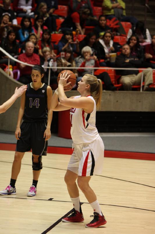 2013-02-22 19:03:54 ** Basketball, Damenbasketball, Taryn Wicijowski, Utah Utes, Washington ** 