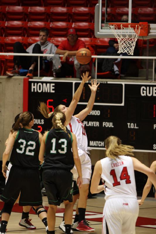 2012-12-29 15:16:52 ** Basketball, Damenbasketball, North Dakota, Paige Crozon, Taryn Wicijowski, Utah Utes ** 