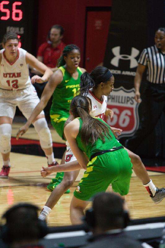 2016-01-24 15:14:06 ** Basketball, Emily Potter, Erika Bean, Oregon, Utah Utes, Women's Basketball ** 