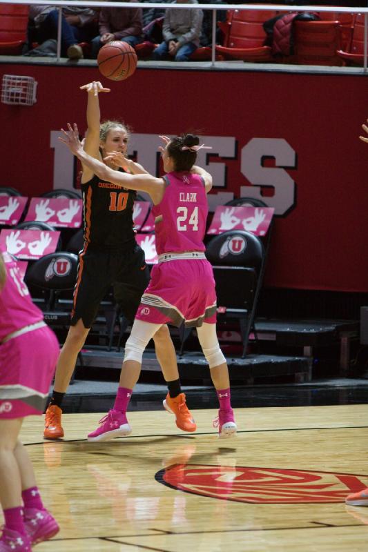 2018-01-26 19:12:44 ** Basketball, Megan Jacobs, Oregon State, Tilar Clark, Utah Utes, Women's Basketball ** 