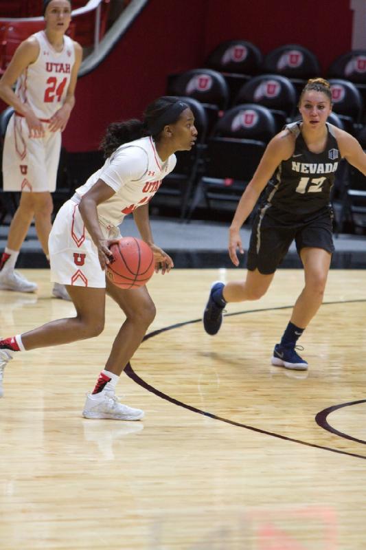 2017-11-10 17:57:21 ** Basketball, Damenbasketball, Erika Bean, Nevada, Tilar Clark, Utah Utes ** 