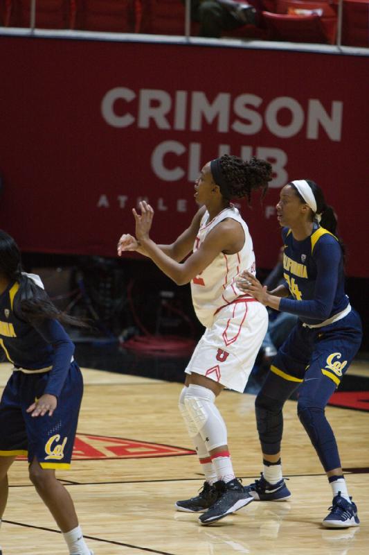 2017-01-15 12:08:58 ** Basketball, Cal, Damenbasketball, Tanaeya Boclair, Utah Utes ** 