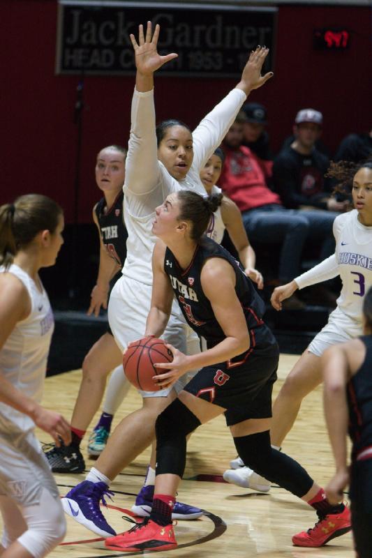 2017-02-03 21:46:19 ** Basketball, Damenbasketball, Megan Jacobs, Utah Utes, Washington, Wendy Anae ** 