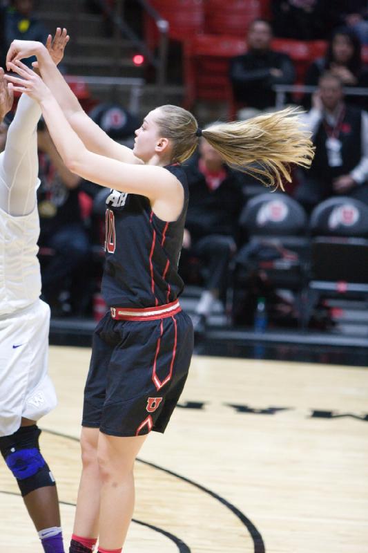2017-02-03 21:20:40 ** Basketball, Megan Jacobs, Utah Utes, Washington, Women's Basketball ** 
