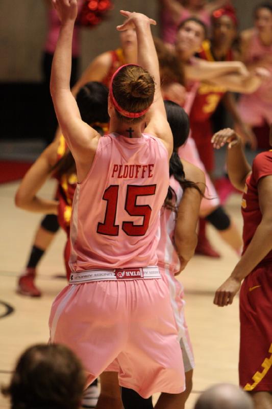 2014-02-27 20:19:16 ** Basketball, Michelle Plouffe, USC, Utah Utes, Women's Basketball ** 