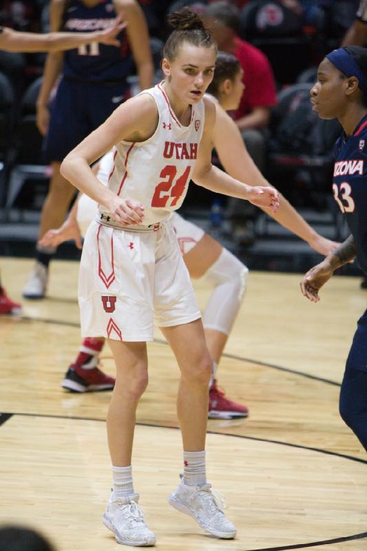 2017-12-29 18:01:31 ** Arizona, Basketball, Damenbasketball, Emily Potter, Tilar Clark, Utah Utes ** 