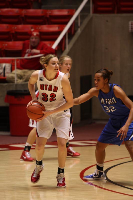 2011-01-05 19:16:44 ** Air Force, Basketball, Diana Rolniak, Rachel Messer, Utah Utes, Women's Basketball ** 