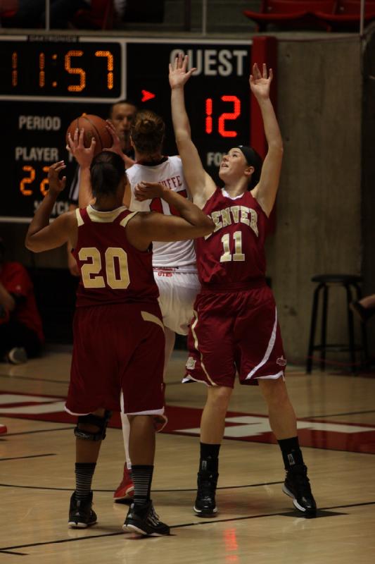 2013-11-08 20:45:49 ** Basketball, Michelle Plouffe, University of Denver, Utah Utes, Women's Basketball ** 