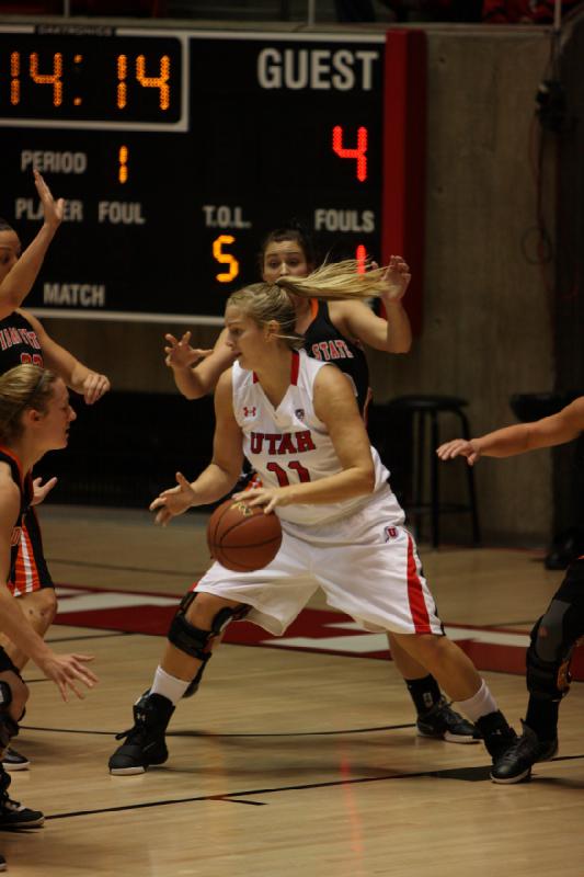 2011-12-06 19:11:33 ** Basketball, Damenbasketball, Idaho State, Taryn Wicijowski, Utah Utes ** 