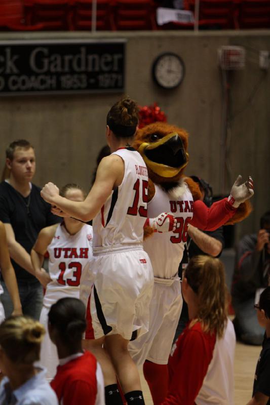 2012-12-29 14:59:32 ** Basketball, Damenbasketball, Michelle Plouffe, North Dakota, Swoop, Utah Utes ** 